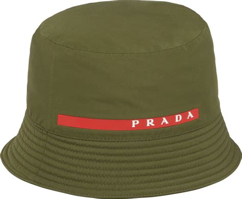 prada green hat|prada bucket hats.